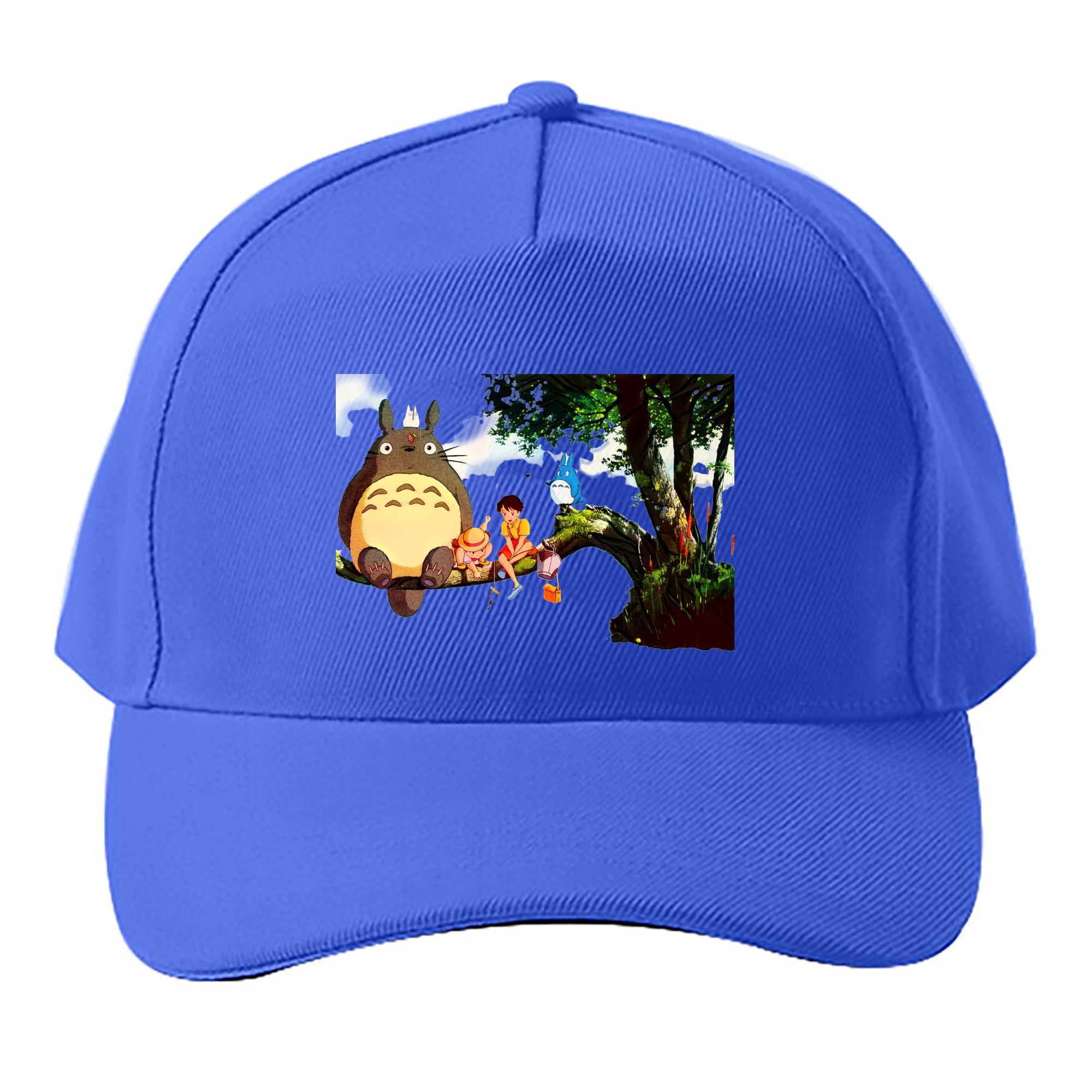 （画像用） となりのトトロ 草壁メイ 草壁サツキ My Neighbor Totoro Satsuki Kusakabe Mei Kusakabe ベースボールキャップ 綿100％ 男女兼用 帽子 スポーツ